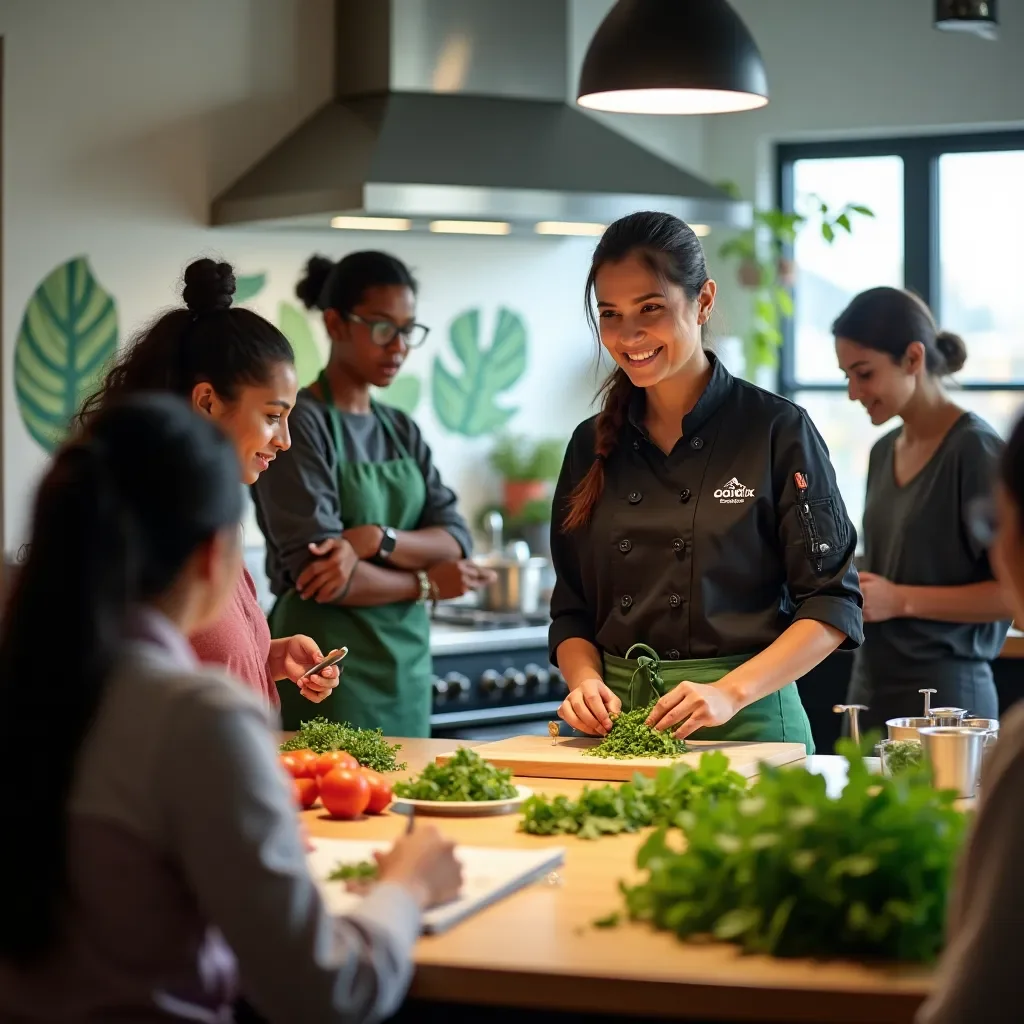 Modern office environment